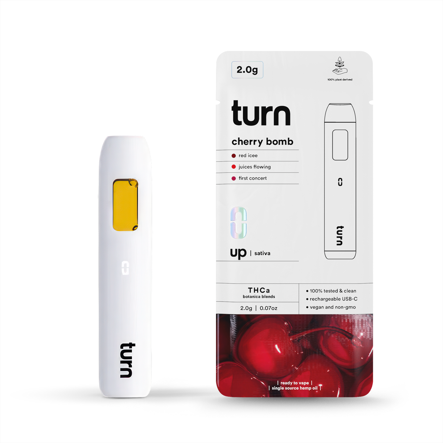 Turn - 2G THCa Cherry Bomb - Sativa