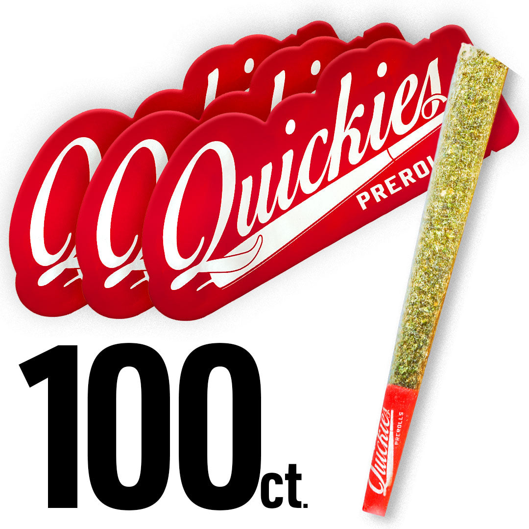 Quickies Signature Pre Rolls Indica Bulk - 100 PACK